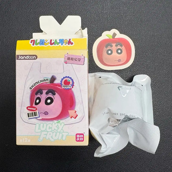[BUNJANG] Crayon Shin-chan Lucky Fruit Apple Figure (Sealed) / (비닐 미개봉) 짱구 럭키프룻 과일 얼굴 (짱구 사과)