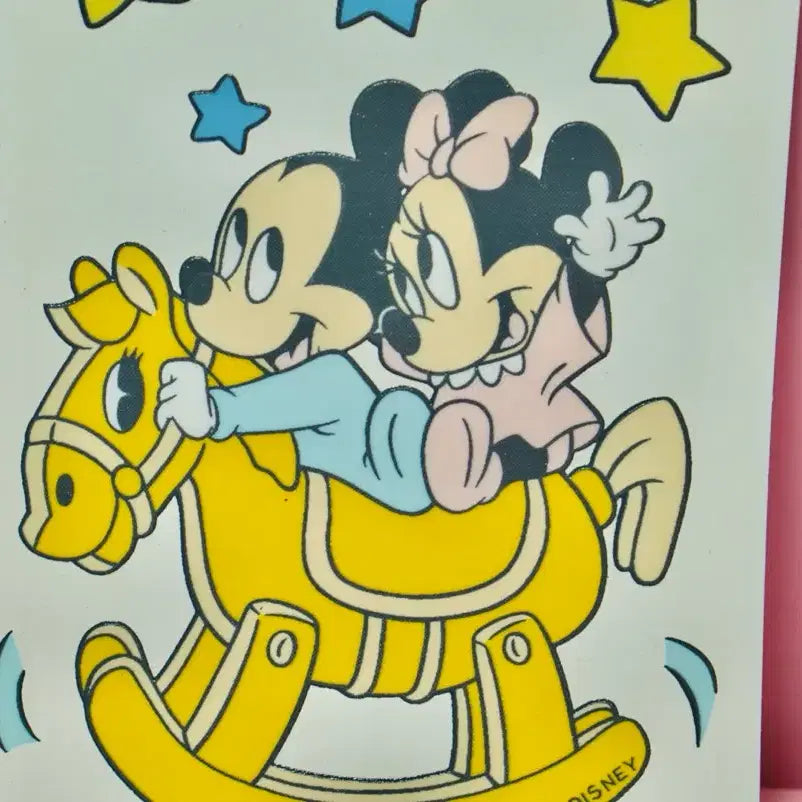[BUNJANG] Unitech Disney Baby Mickey Mouse Sticker (1990s) / [고전문구] 유니테크 디즈니 베이비 미키마우스 스티커 90년대