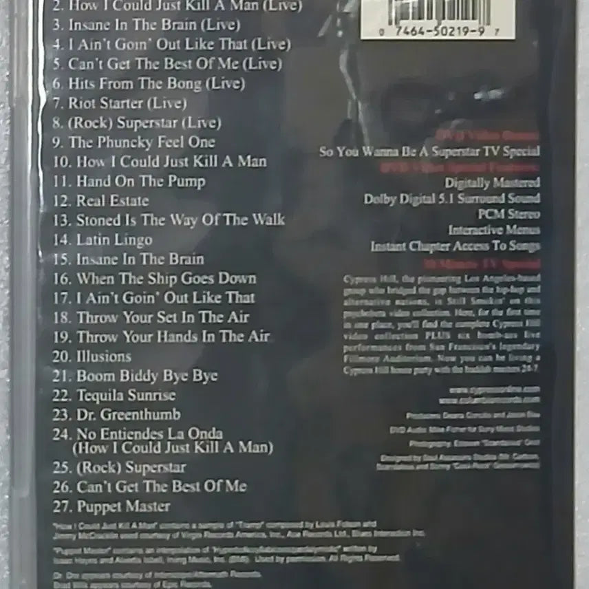[BUNJANG] Cypress Hill Still Smokin&