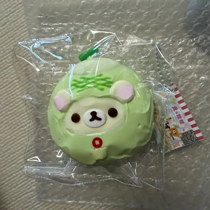 [BUNJANG] Melon Rilakkuma Squishy Toy (ovo Shop) / (새상품) 통멜론쿠마 말랑이(ovo샵)