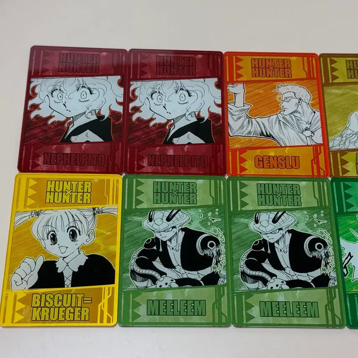 [BUNJANG] Hunter x Hunter Nen Card Bundle Set / 헌터x헌터 넨 카드 일괄