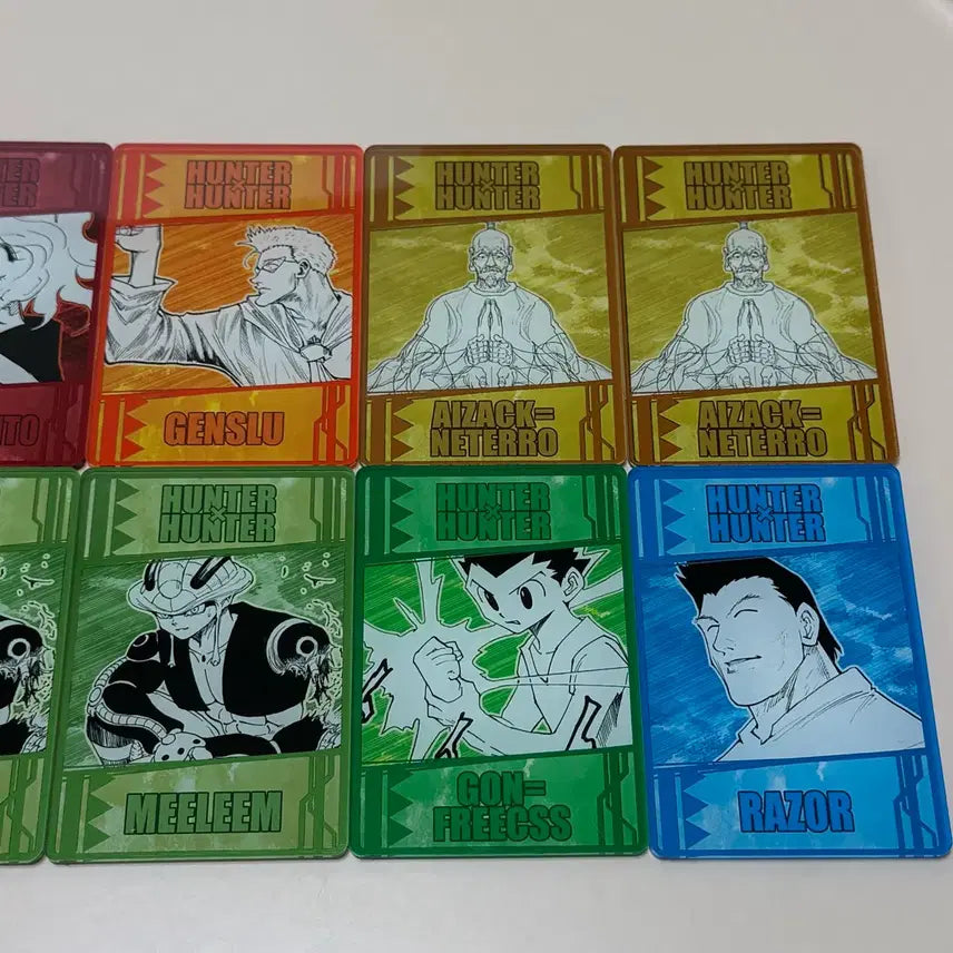 [BUNJANG] Hunter x Hunter Nen Card Bundle Set / 헌터x헌터 넨 카드 일괄