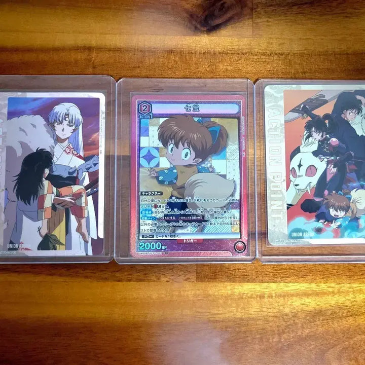 [BUNJANG] Inuyasha Union Arena Card Set (3 Types) / 이누야샤 유니온 아레나 카드 3종 일괄
