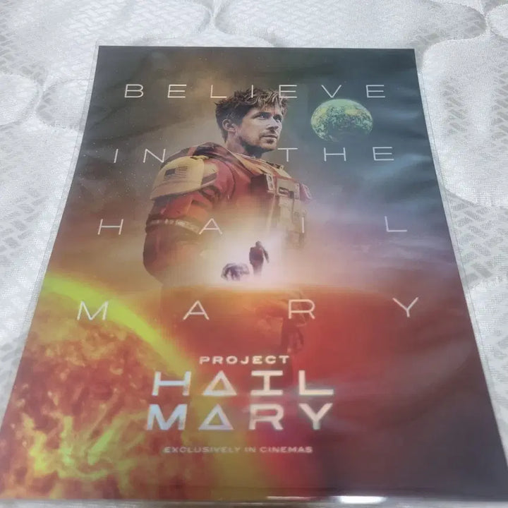 [BUNJANG] Michael, Hail Mary, Wild Thing Art Card &amp; Shinobu Shikishi Bundle Set / 4개일괄] 마이클,헤일메리,와일드씽 아트카드, 시노부색지