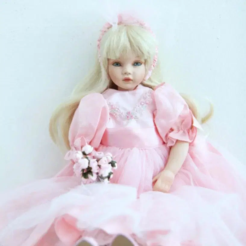 [BUNJANG] Vintage Paulin Doll Pink Ballerina 30cm / 빈티지 사랑스럽고 아름다운 폴린돌 핑크 발레리나