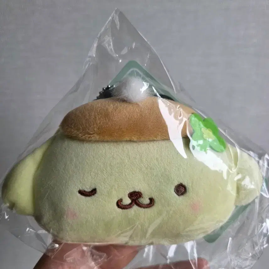[BUNJANG] Aveil x Sanrio Pompompurin Plush Pouch / 아베일 클로버 폼폼푸린 인형파우치