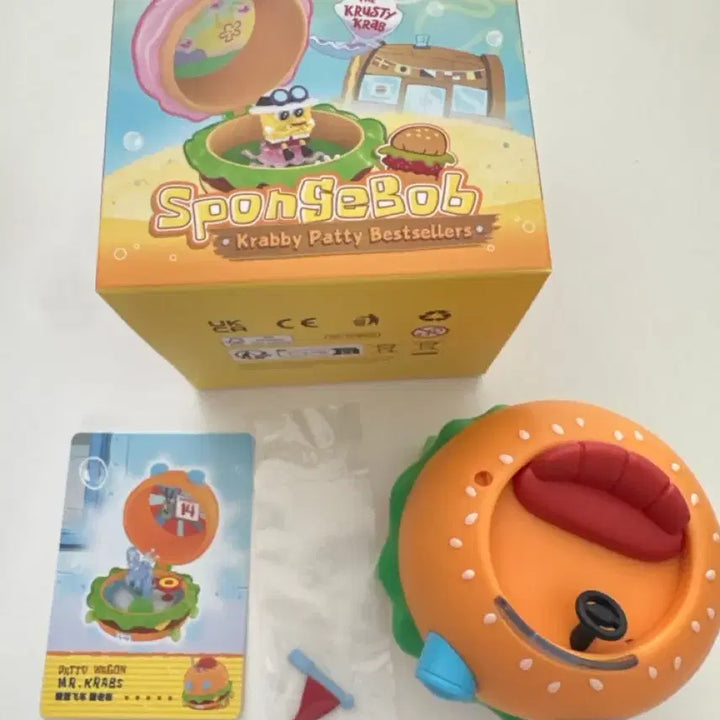 [BUNJANG] Pop Mart SpongeBob Crispy Crab Unsealed / 팝마트 스폰지밥 크리스피 크랩 단순개봉