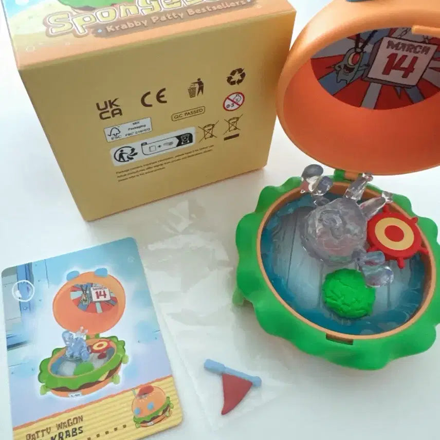 [BUNJANG] Pop Mart SpongeBob Crispy Crab Unsealed / 팝마트 스폰지밥 크리스피 크랩 단순개봉