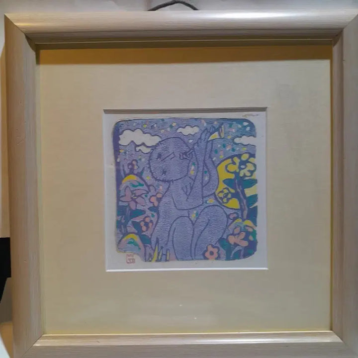 [BUNJANG] Woodblock Print Framed Art / 판화 그림 액자