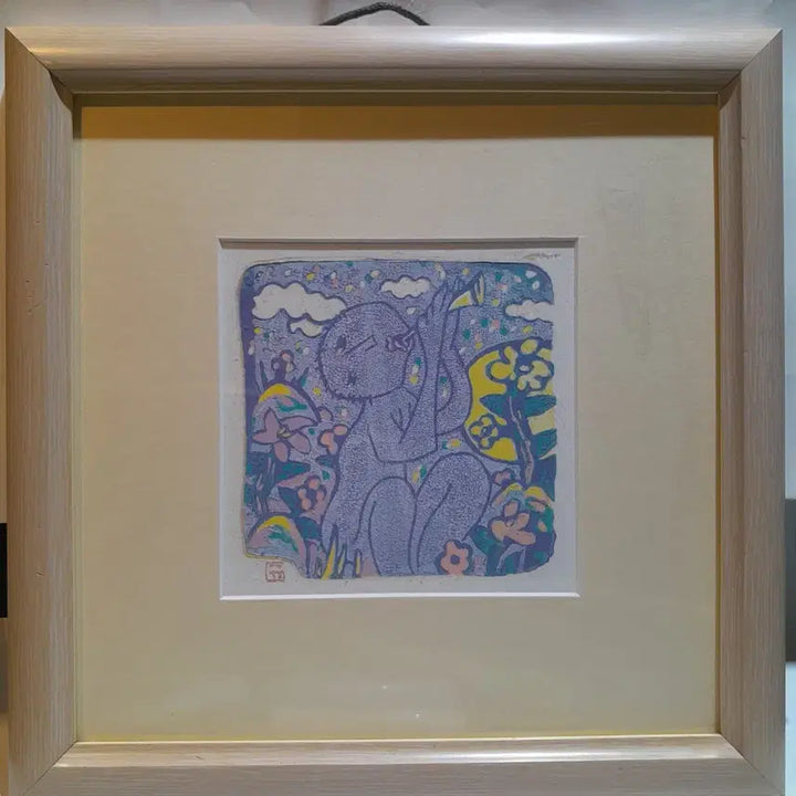 [BUNJANG] Woodblock Print Framed Art / 판화 그림 액자