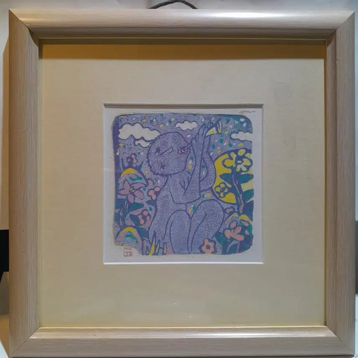 [BUNJANG] Woodblock Print Framed Art / 판화 그림 액자