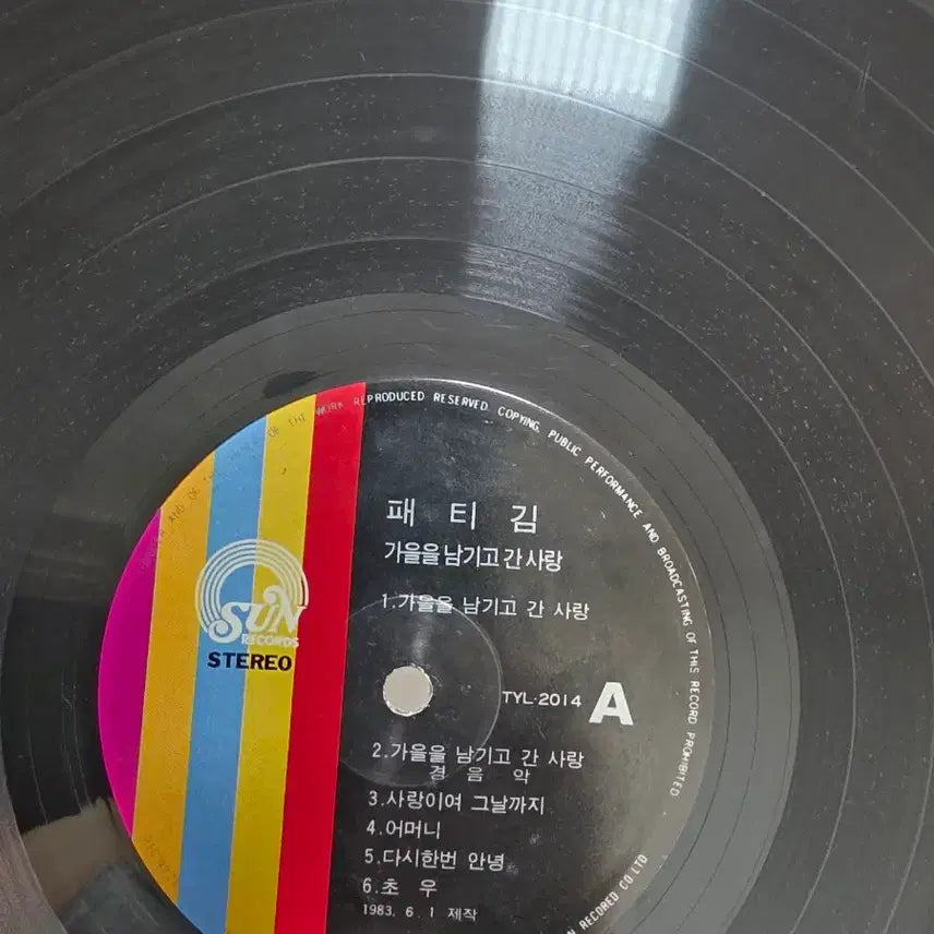 [BUNJANG] Patty Kim LP / 패티김 LP