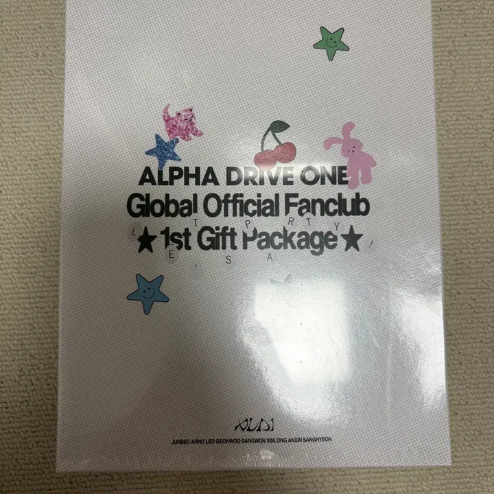 [BUNJANG] Alpha Drive One 1st Early Bird Package / 알파드라이브원 앨리즈 1기 얼리버드 패키지