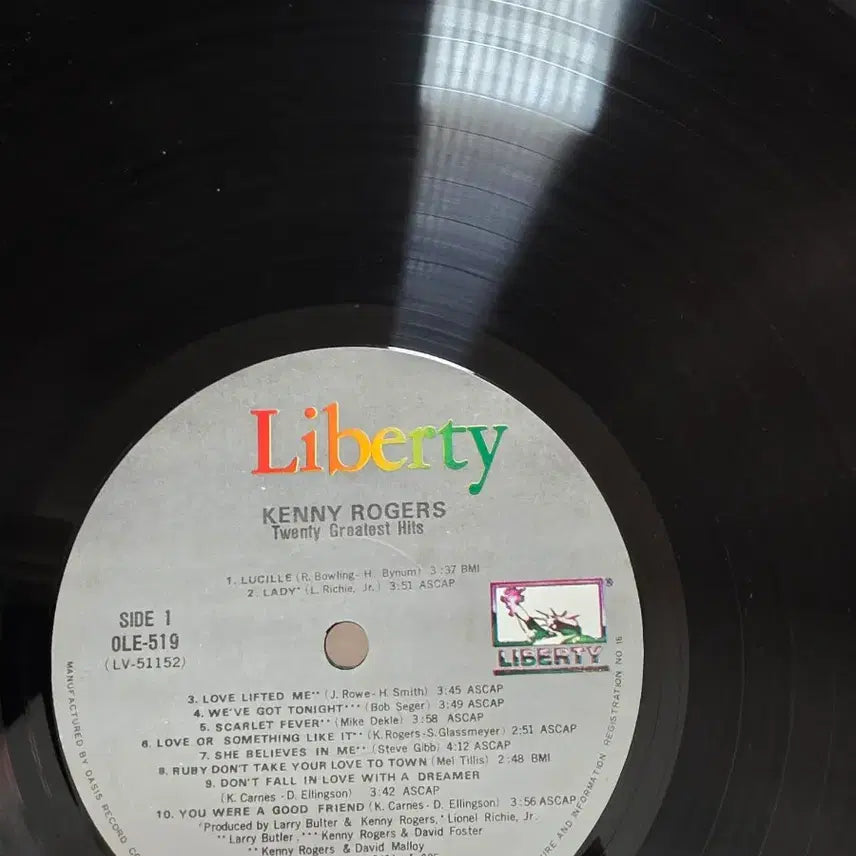 [BUNJANG] Kenny Rogers Greatest Hits LP / 케니 로저스 LP GREATEST HITS