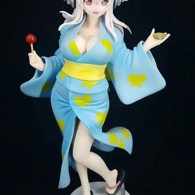 [BUNJANG] Nitroplus Super Sonico Yukata Figure (Opened, Authentic) / 오늘할인,초레어,소니코,피규어,유카타,개봉,정품
