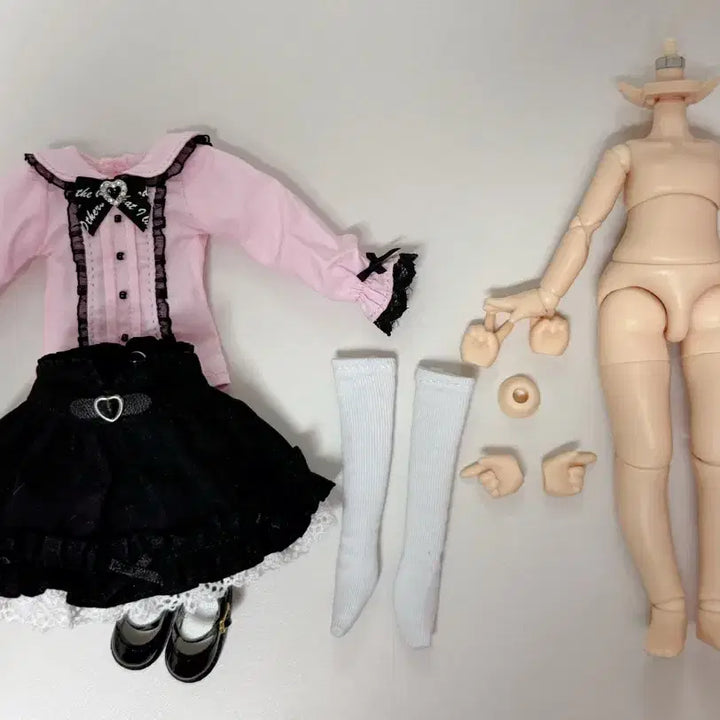 [BUNJANG] Stodoll M Body + Outfit Set Bundle / 스토돌 M바디+의상세트 일괄 stodoll 오비츠 넨도 mjd