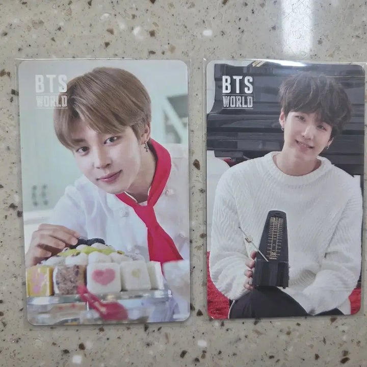 [BUNJANG] BTS World Bundle Set Jimin &amp; Suga Photocards / 일괄) BTS world 비티에스 월드 비월포카(지민,슈가) 판매