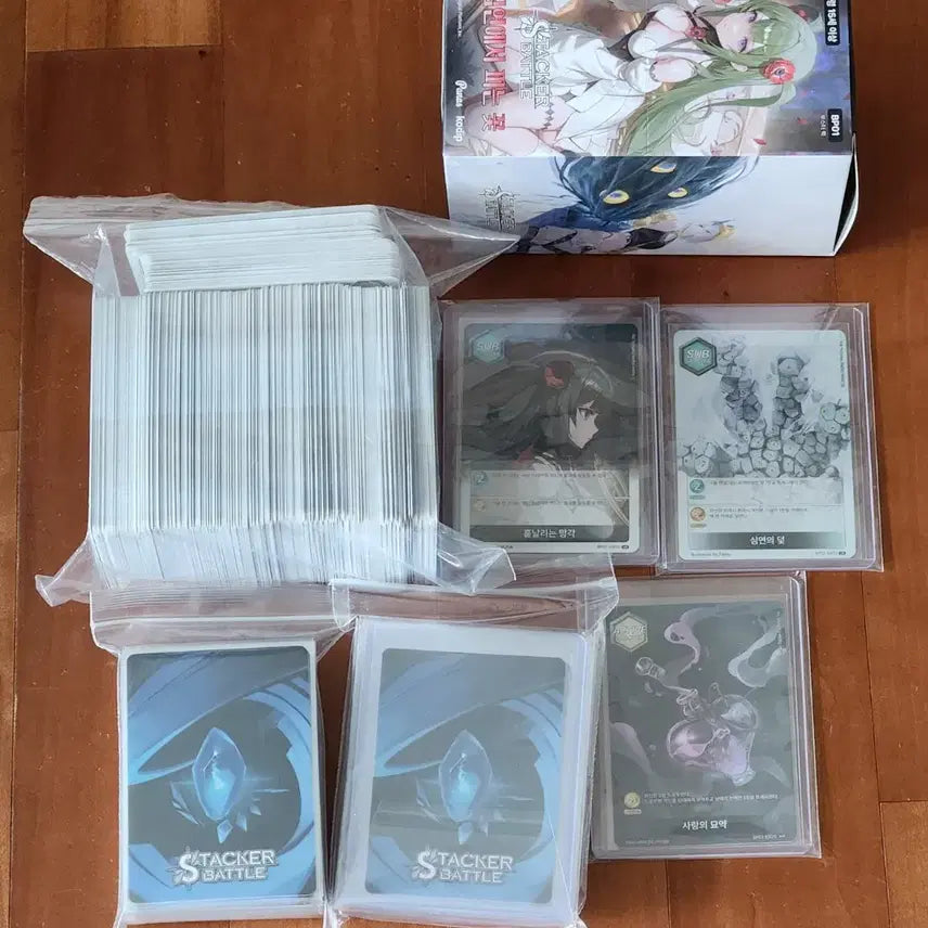 [BUNJANG] Stacker Battle Cards 386pc Bundle Set / 스태커 배틀 카드 386장 일괄 판매