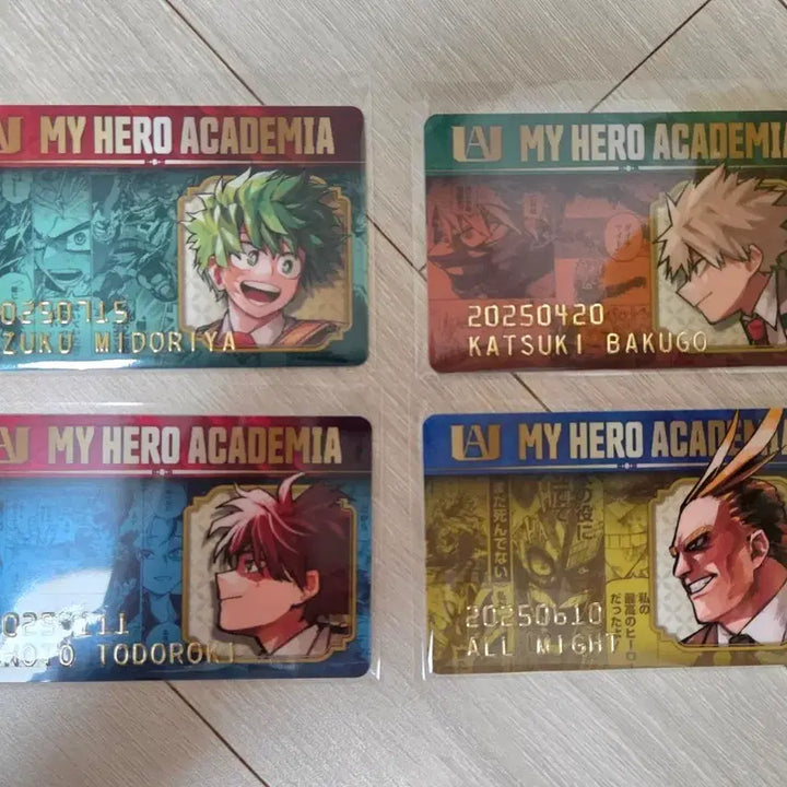 [BUNJANG] My Hero Academia 2025 Birthday Card Bundle Set / 히로아카 2025 버스데이카드