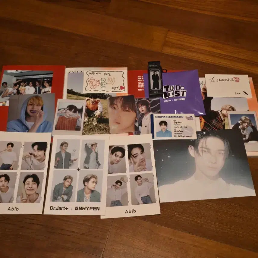 [BUNJANG] ENHYPEN Sunoo &amp; Ni-ki Album Four-Cut Photo Bundle Set / 엔하이픈 선우 니키 앨범 네컷 일괄 양도