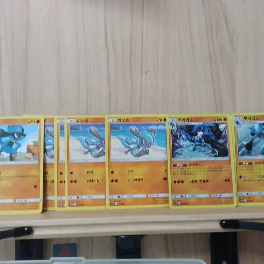 [BUNJANG] Pokemon Card Lucario Bundle Set / 포켓몬 카드 리오르 루카리오