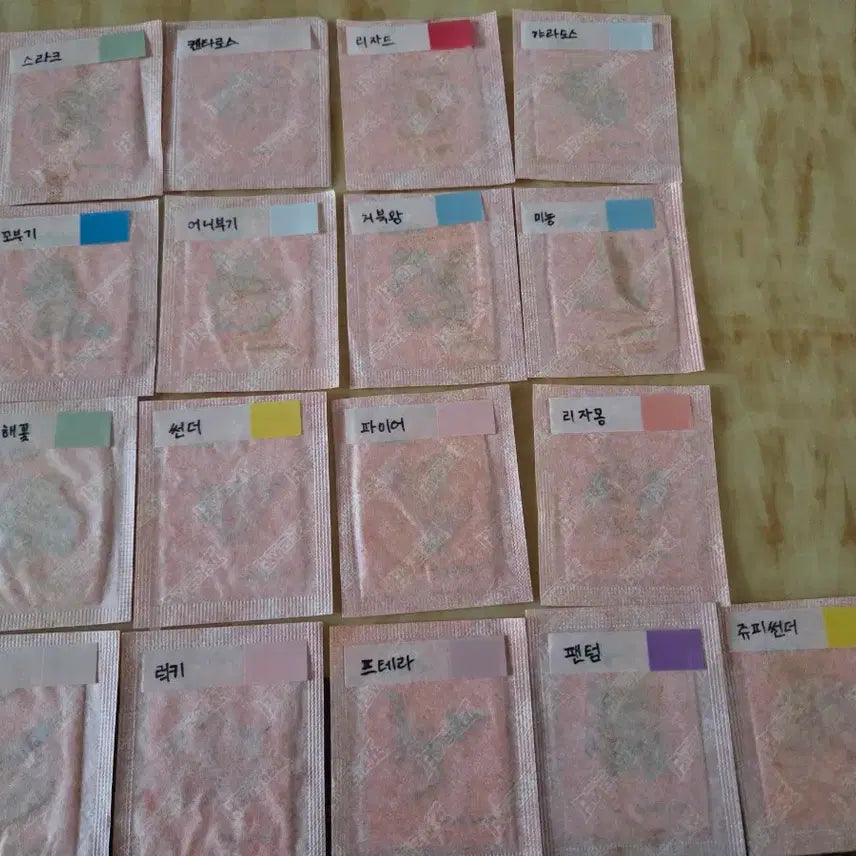 [BUNJANG] Pokemon Artwork Stickers (Tti-bbu-seal) / 포켓몬 아트워크 띠부씰 판매