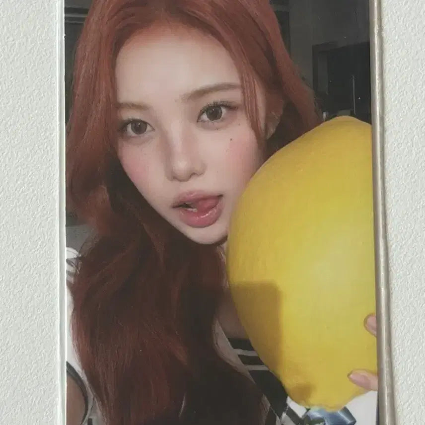 [BUNJANG] Hats To Hearts Ian Lemon Tange Pop-up Photocard / 하츠투하츠 레몬탱 팝업 이안 트레카 포카 양도 판매