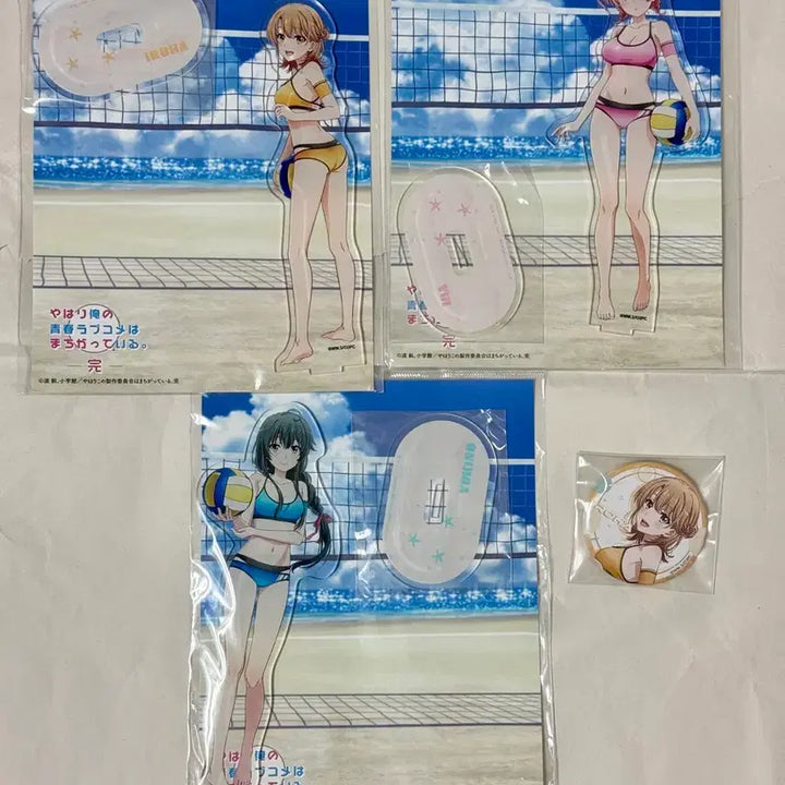 [BUNJANG] Yahari Ore no Seishun Love Comedy wa Machigatteiru. Acrylic Stand Set (Arabian Night, Beach Volleyball, Kawaii Fashion) / 9개)내청코 아라비안나이트/비치발리볼/카와이패션 아크릴스탠드