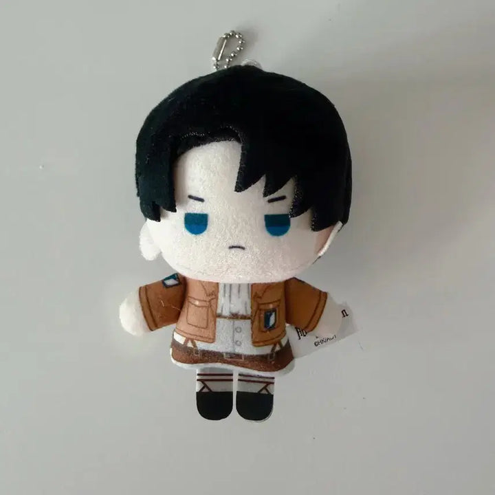 [BUNJANG] Attack on Titan Levi Nui Doll Keychain / 진격의거인 리바이 눌셋 누이 인형 키링