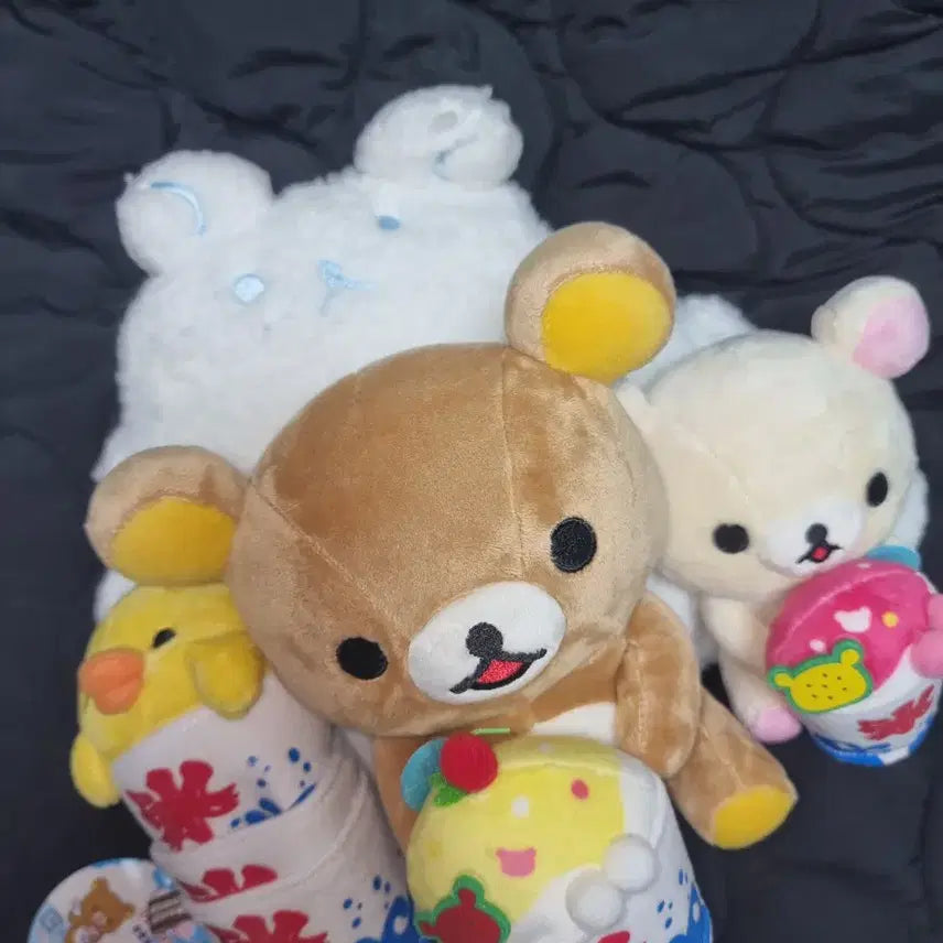 [BUNJANG] Classic Rilakkuma Shaved Ice Plush Toy / 고전리락쿠마빙수인형