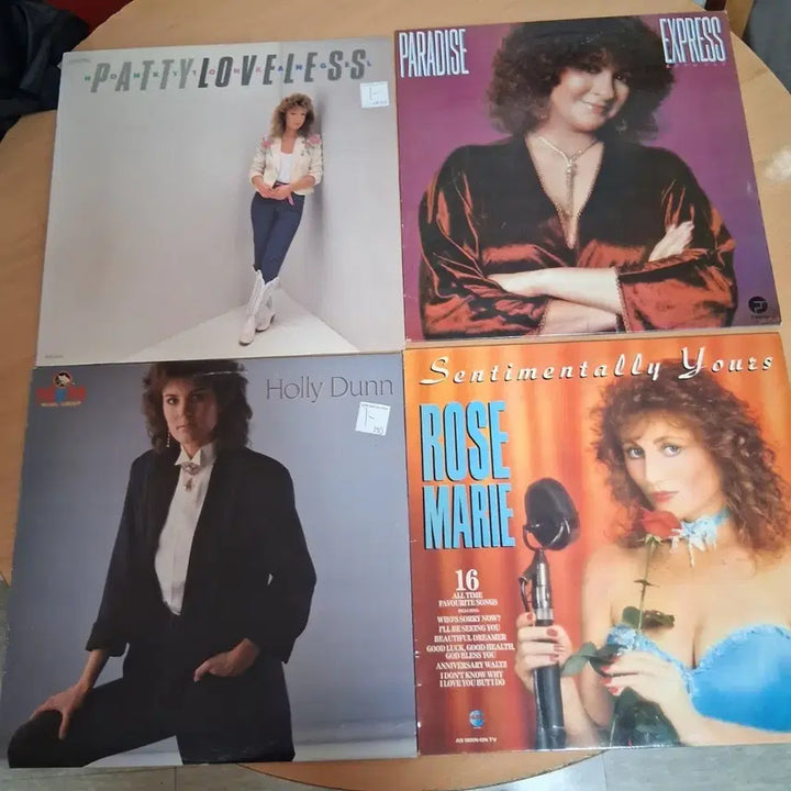 [BUNJANG] Patty Loveless, Holly Dunn, Rosemary 4x LP Bundle Set / 패티 러블리스 / 홀리 던 / 로즈마리 LP 4장 일괄