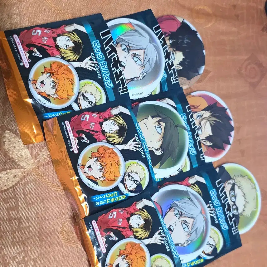 [BUNJANG] Daiso Haikyuu!! Can Badge Bundle Set / 하이큐 다이소 빅 캔뱃지 일괄판매