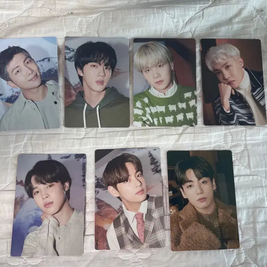 [BUNJANG] BTS Holiday Little Wishes Bundle Set Photocard / 방탄 홀리데이 리틀위시 미니포카 일괄
