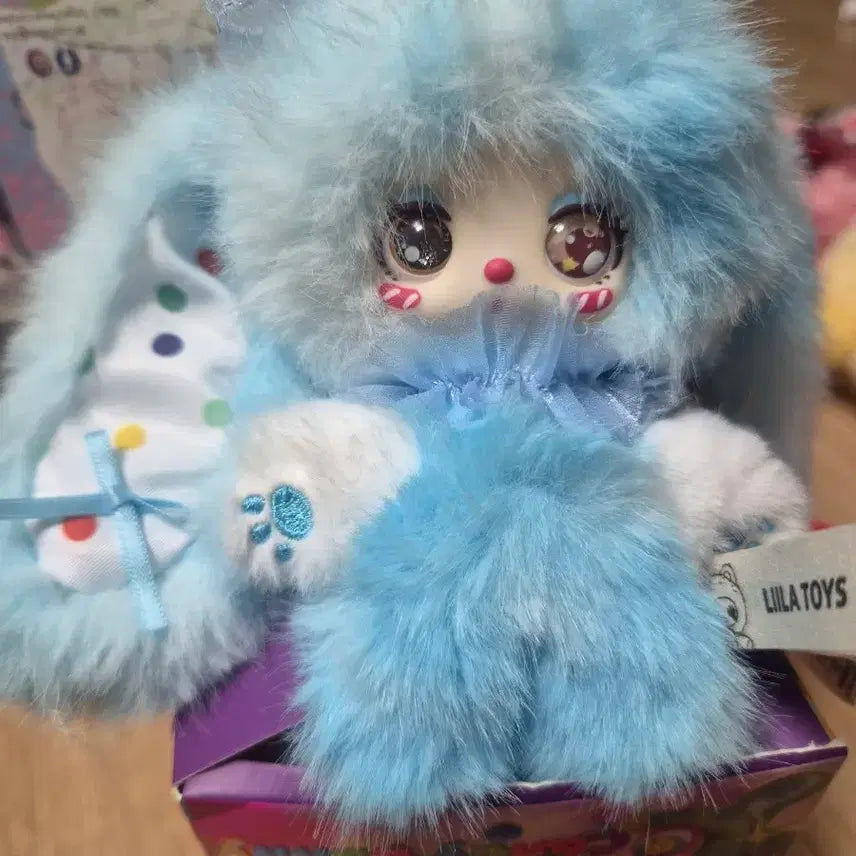 [BUNJANG] LILAH RAINBOW Sky Blue Plush Doll / 릴라레인보우