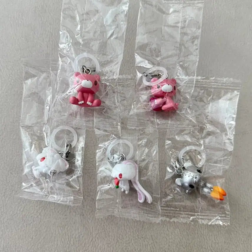 [BUNJANG] Gloomy Bear General Rabbit Mejirushi Gacha Full Set / 글루미베어 범용토끼 메지루시 가챠 5종 일괄 풀세트