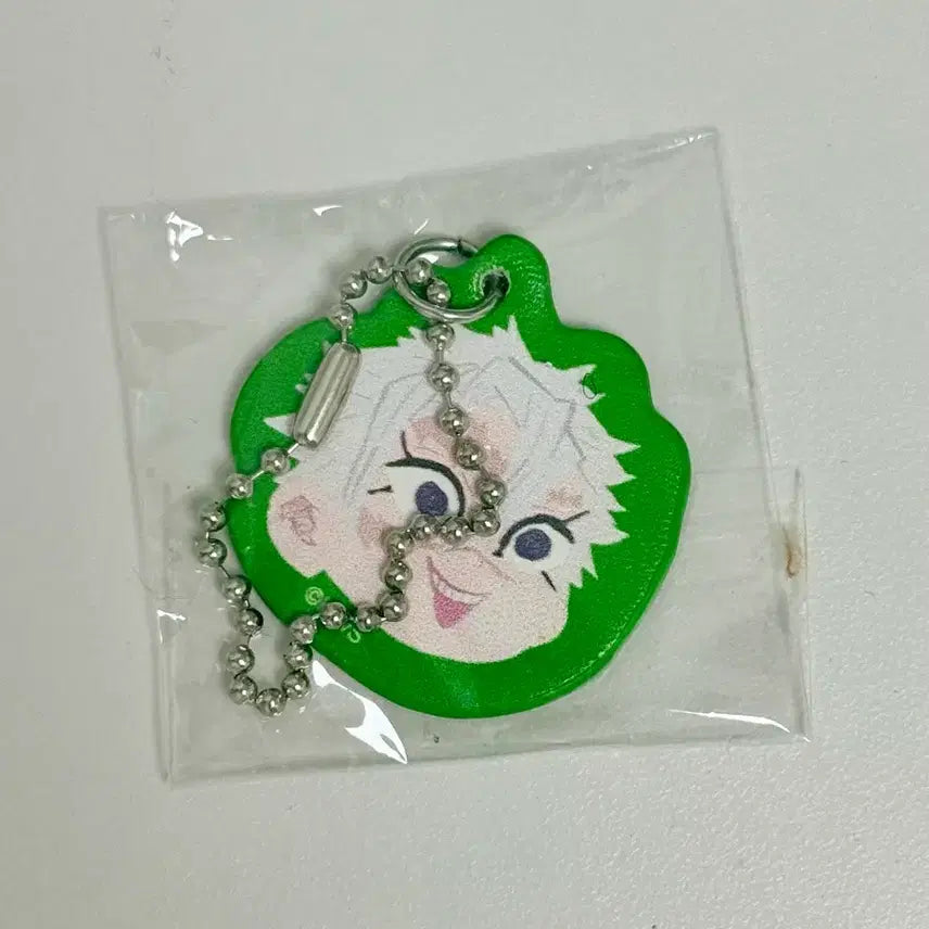 [BUNJANG] Demon Slayer Sanemi Kon-Nyun Original Drawing Keychain / 귀멸의칼날 사네미 콩눈 원화 키링 미사용