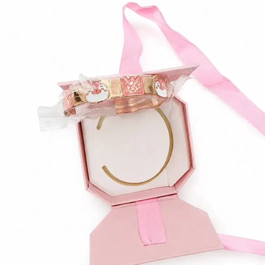 [BUNJANG] Lee Junho White Day Pink PengPeng Bracelet / 이준호 일본 화이트데이 핑크 펭펭 팔찌 새상품
