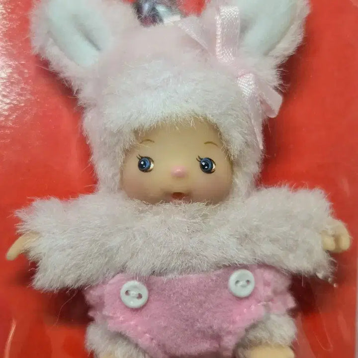 [BUNJANG] Monchhichi Tomodachi Mu Babycchi Mini Keyring (European Version) / 고전 몬치치 토모다치 뮤 베비치치 마스코트 미니키링 유럽판 새상품