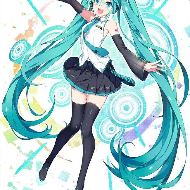 [BUNJANG] Hatsune Miku Mofuon Cafe Collaboration Tapestry, Acrylic Charm, and Coaster Set / 하츠네 미쿠 모펀 카페 콜라보 굿즈 판매(태피스트리, 아크릴참, 코스터)