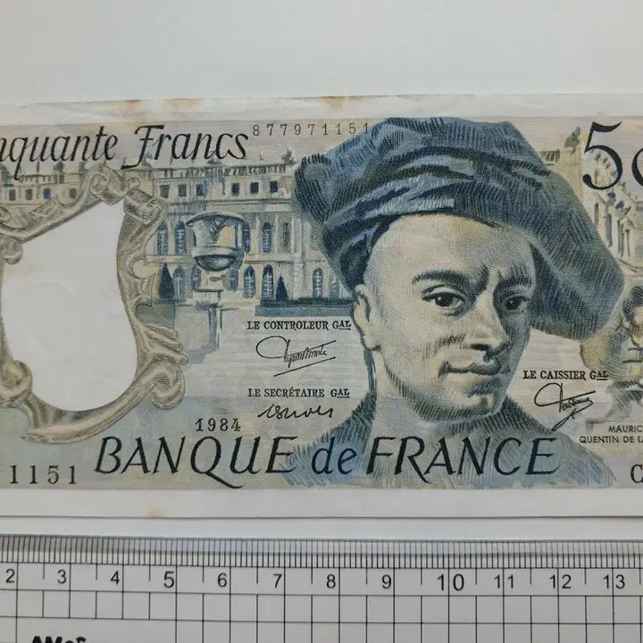 [BUNJANG] 1984 France 50 Franc Banknote / 1984 프랑스 50프랑 지폐
