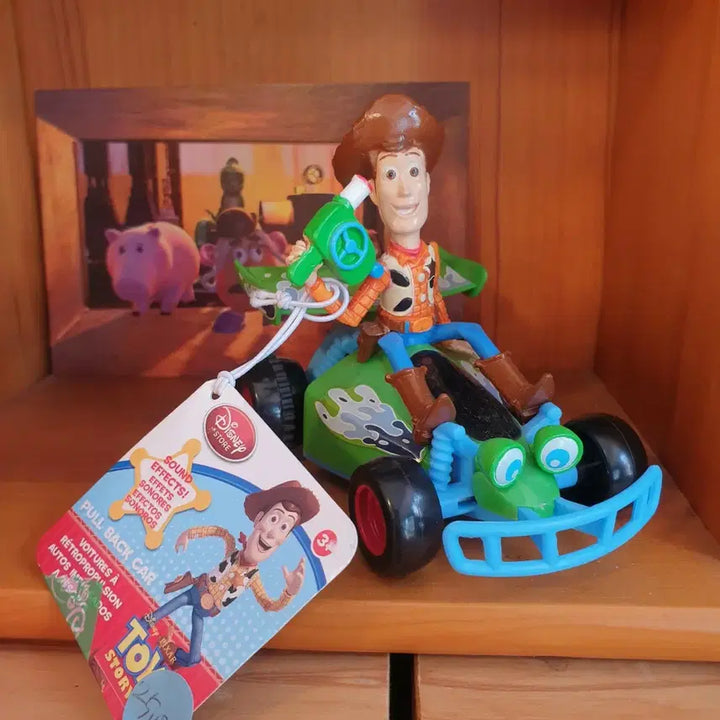 [BUNJANG] Disney Pixar Toy Story Woody Pull-Back Car Hong Kong Exclusive / 홍콩 디즈니랜드 토이스토리 풀백카 우디