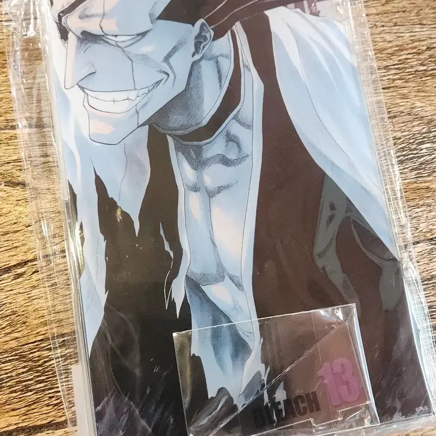 [BUNJANG] Bleach Kenpachi Acrylic Book Stand / 블리치 켄파치 표지 아크릴 북스탠드