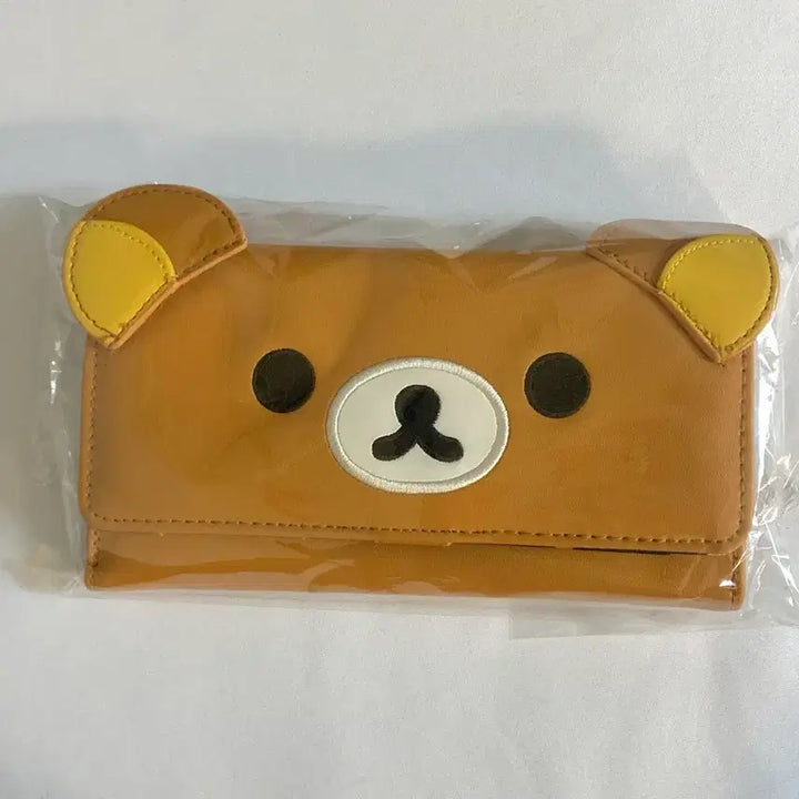 [BUNJANG] Rilakkuma Face Long Wallet - Authentic Vintage Stationery / 정품 고전문구 리락쿠마 페이스 장지갑