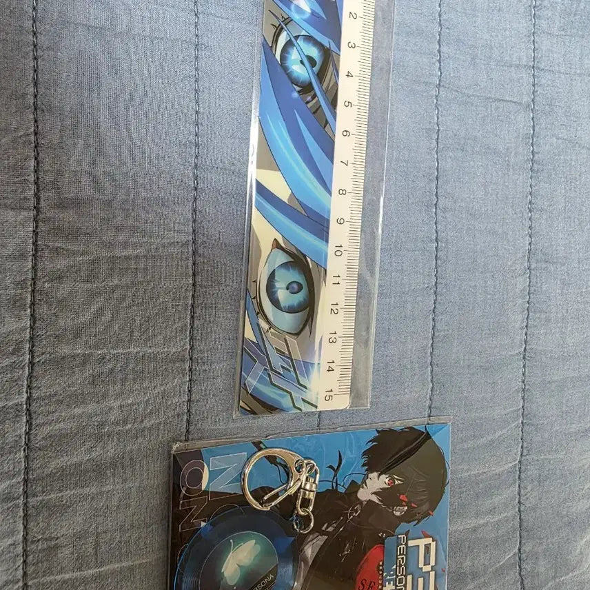 [BUNJANG] Persona 3 Reload G-STAR Goods Keyring (Blue) / 페르소나3 리로드 지스타 굿즈 자, 파랑 키링