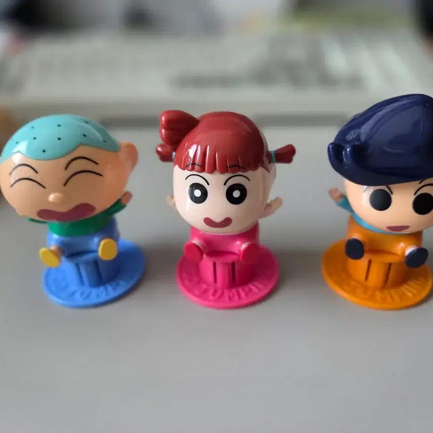 [BUNJANG] Crayon Shin-chan Jumping Figure Bundle Set / 짱구 점핑 피규어 3개 일괄판매