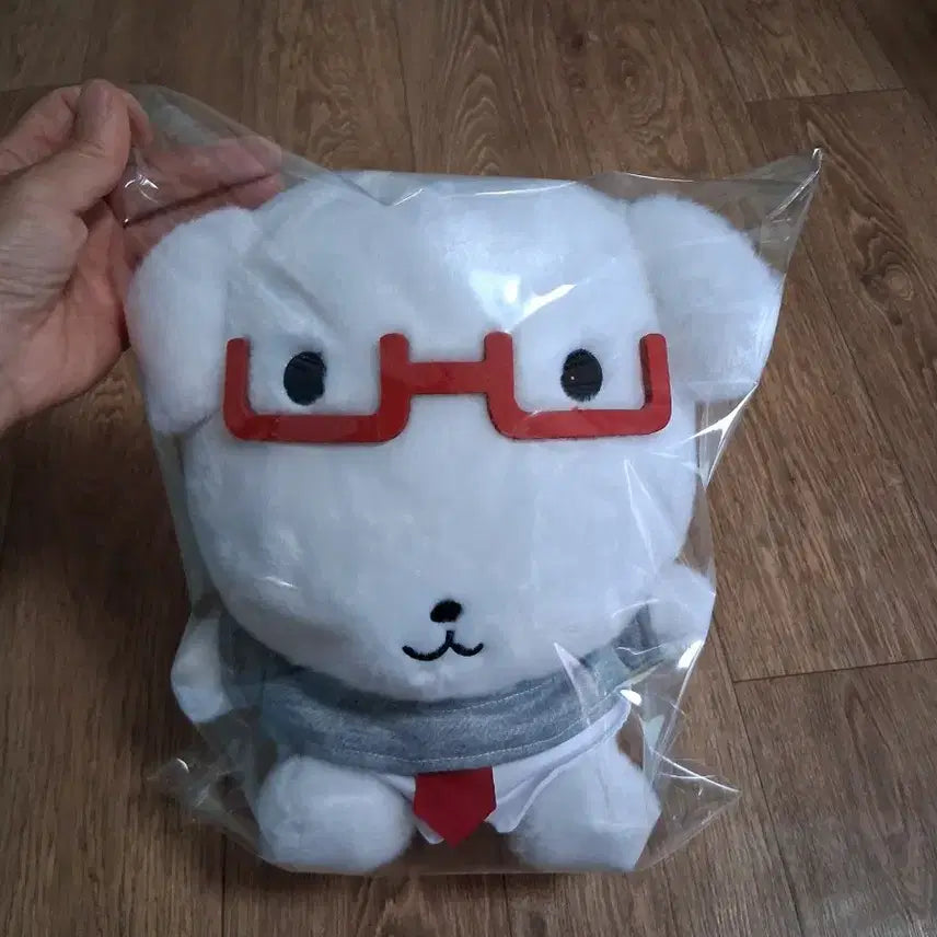 [BUNJANG] Ganadi White Plush Doll 30cm / 가나디 하양이 봉제인형30센티(무료배송)