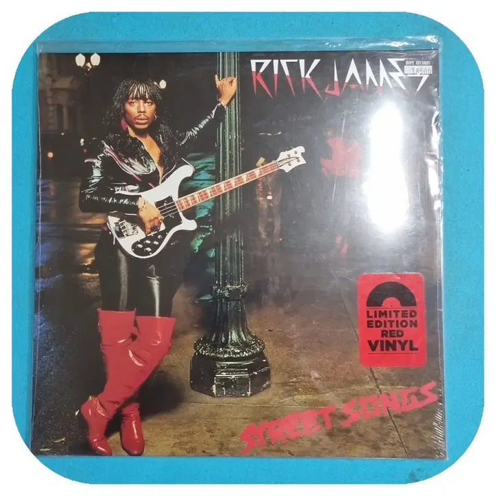 [BUNJANG] Rick James Street Songs Limited Edition Red LP / 릭 제임스 스트릿 송즈 한정판 레드 LP