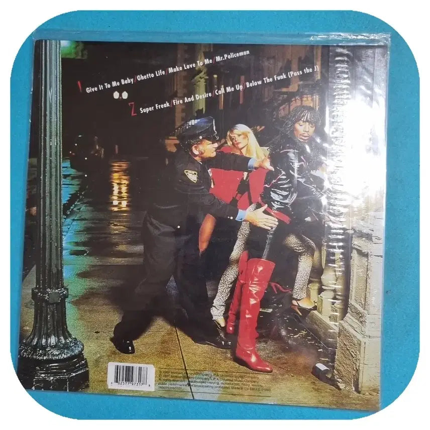[BUNJANG] Rick James Street Songs Limited Edition Red LP / 릭 제임스 스트릿 송즈 한정판 레드 LP