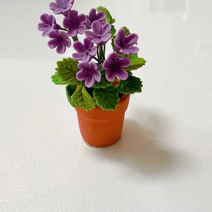 [BUNJANG] Purple Flower Pot Gacha / 보라색 화분 가챠