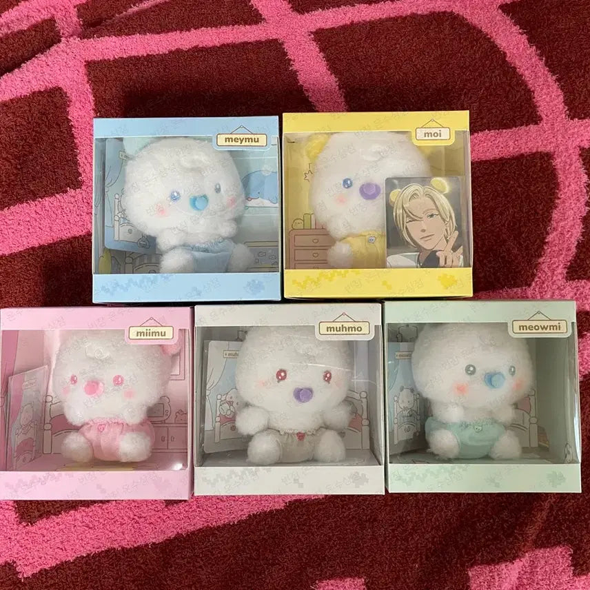 [BUNJANG] P.LAVE Baby MmmMoo Set (5 types) Photocard Included / 플레이브 베이비므메미무 일괄 미개봉 몌무 뫄 미므 므모 먀미